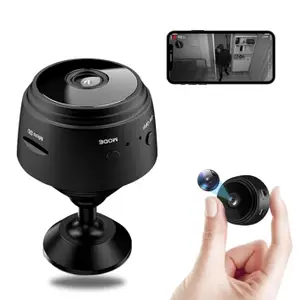 Elevea    1080P WiFi Mini Security Camera, Home Security P2P Camera WiFi, Wireless Surveillance Camera, Remote Monitor Phone App