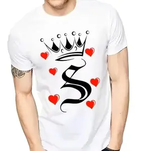 Mens, Half Sleeve, Regular Fit T-Shirt for Summer (Cotton Blend) S_Van_9705