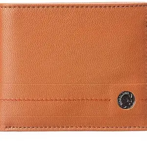 WOODLAND Mens Leather Utility Wallet (Tan)