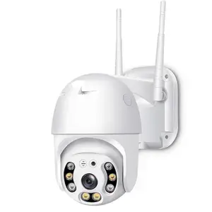 DDLC Full HD1080P Wi-Fi IP66 PTZ v380 PRO Camera Pan Tilt Surveillance Camera, Two Way Audio Motion Detection/Best Night Vision/Waterproof. (PTZ)