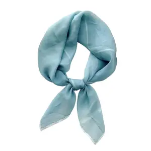 Solid Women Scarf | Scarf For Women Square | 70 * 70cm Dark Green