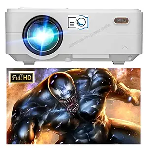 Play Play1080p (720 Native), 3500 lumens (2700 ANSI), with 120 inches (304.8 cm)Display, LED Projector | VGA, USB, HDMI connectivity | (PP10) (White)