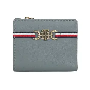 Tommy Hilfiger Kosma Women Leather Small Wallet Handbag - Powder Blue