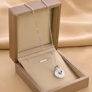 Regenwox Pendant Necklace with Chain, Charm, 45 cm