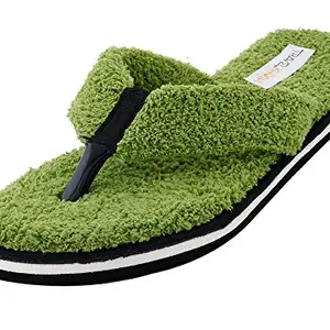 Travelkhushi Grass Terry Flip-Flops for Women - Memory Foam