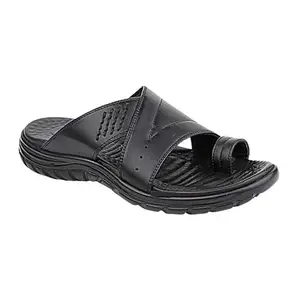 Medifeet Men's Rugged Base-X Sandals (Black, Numeric_6)