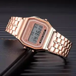 Stainless Steel Digital Watch