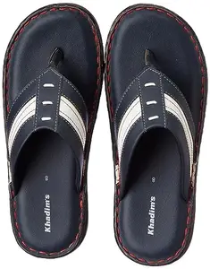 Khadim's Khadims Men Navy Casual Dress Slipper-33610533690003