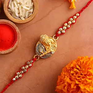 fnp Krishna With Flute Special Rakhi