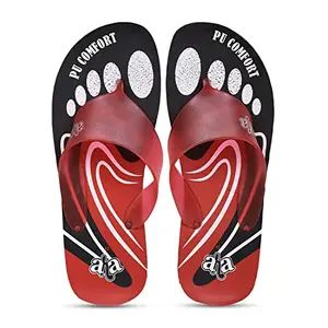 Liberty Men PUCOMFRTM2 Casual Slippers -6(91120021), Red