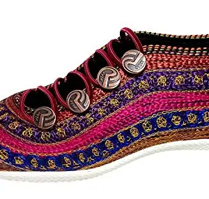 Apratim Syntheic Woman/Girl Fashion Shoe Multicolour Size - 35 EU