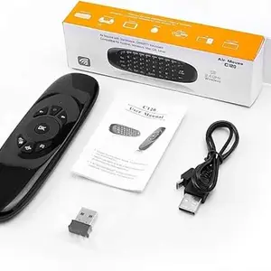 Choicit Asia 2.4GHz G Mouse II/C120 Air Mouse T10 Rechargeable Wireless GYRO Air Fly Mouse Keyboard for Android TV Box Computer