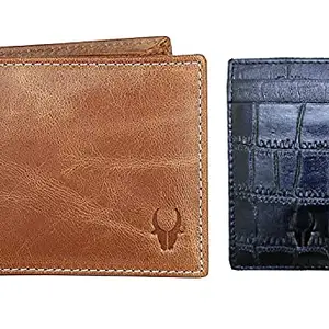 WildHorn Leather Men Wallet(black)