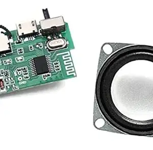 ESPtronics Bluetooth Speaker Circuit Module Board for DIY Mini Boom Box 5 watts USB AUX Card Wireless