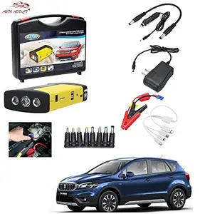 AUTOADDICT Auto Addict Car Jump Starter Kit Portable Multi-Function 50800MAH Car Jumper Booster,Mobile Phone,Laptop Charger with Hammer and seat Belt Cutter for Maruti Suzuki S-Cross