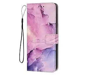 TROUNCE for VIVO V70 Elite Mobile Flip Cover Faux Leather with Wallet Card Holder | Kickstand & Magnetic Closure - Marvel - Purple