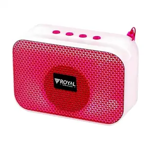 Royal Mobisol Wireless Bluetooth Portable Speaker High Sound Quality USB & TF Card Connectivity Super Bass Multi-Lightening