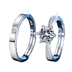 STYLISH TEENS dc jewels Valentine Special Adjustable Love Couple Ring