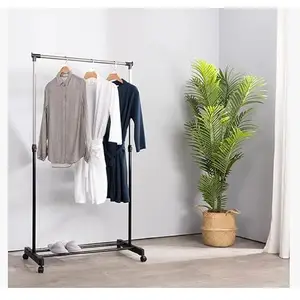 DASNDAS Steel Stainless Steel Foldable Cloth Dryer Stand Double Rack Cloth Stands for Drying Clothes Steel - Adjustable and Portable Shoes/Laundry/Dress Drying Stand