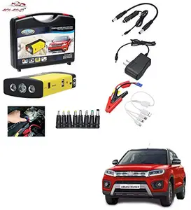 AUTOADDICT Auto Addict Car Jump Starter Kit Portable Multi-Function 50800MAH Car Jumper Booster,Mobile Phone,Laptop Charger with Hammer and seat Belt Cutter for Toyota Urban Cruiser