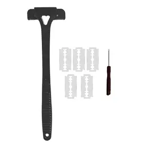 BNF Back Shaver for Men Back Scratcher Leg Ergonomic Handle Body Shaver black |Health & Beauty | Shaving & Hair Removal | Electric Shavers | Men's Shavers