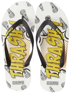 CHUPPS D. Samson Industries (Pvt) Ltd, D. Samson Rajapaksa Mawatha, Bataduwa, Galle 80000, Sri Lanka Unisex Adult Mummy KA PYAAR Black Slipper-9 Kids UK (10065-400)