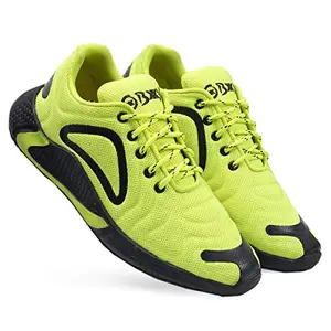 Bxxy Men'S Lime Sports Running Shoes (718-Lime-6)