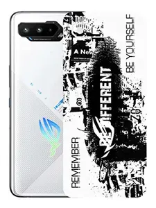 AtOdds - Rog Phone 5 Mobile Back Skin Rear Screen Guard Protector Film Wrap with Camera Protector (Coverage - Only for Back+Camera) (Be Different)