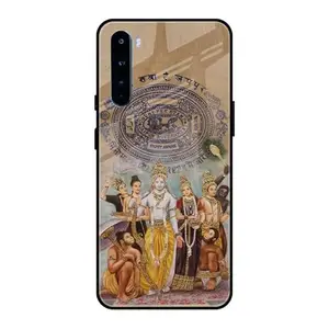 Techplanet -Mobile Cover Compatible with ONEPLUS NORD GOD Premium Glass Mobile Cover (SCP-266-gloneplusnord-133) Multicolor