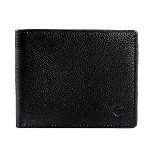 SRB Leather Multi-Colour Men's Wallet (Black)