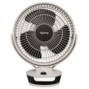 Lifelong 300mm Table Fan High Speed for Home with LED Light, Oscillating Fan with 2200 RPM Speed, Portable Electric Table Fan for Summer with compact design - 1 Year Manufacturer's Warranty (LLTF904) price in India.
