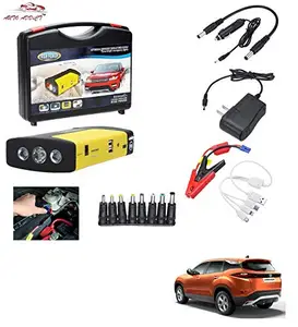 AUTOADDICT Auto Addict Car Jump Starter Kit Portable Multi-Function 50800MAH Car Jumper Booster,Mobile Phone,Laptop Charger with Hammer and seat Belt Cutter for Tata Harrier H5X