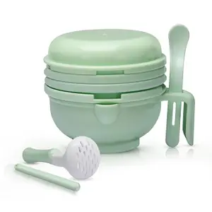 LuvLap 9 in 1 Baby Food Masher Mill, Food Grinder Cum Processor