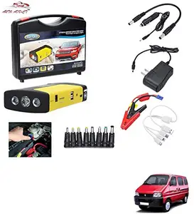 AUTOADDICT Auto Addict Car Jump Starter Kit Portable Multi-Function 50800MAH Car Jumper Booster,Mobile Phone,Laptop Charger with Hammer and seat Belt Cutter for Maruti Suzuki Eeco