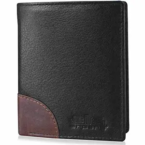 arpera Black & Brown Men's Wallet (C11540)