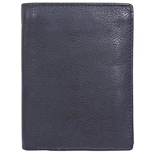 Leatherman Fashion LMN Genuine Leather Unisex D Brown Wallet (12 Card Slots)