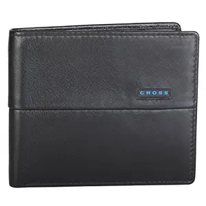 Cross Black/Middle Blue Men's Wallet (AC048071N-1)
