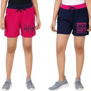 Men Regular Solid Cotton Short (1pkt westernwear Shorts_ny&pk_L_bz)