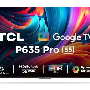TCL 139 cm (55 inches) 4K Ultra HD Smart QLED Google TV 55T6G