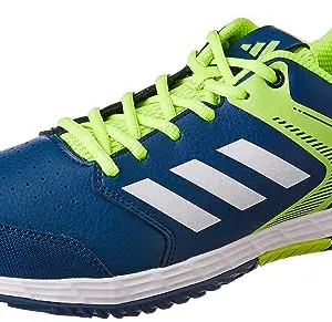 adidas Mens Oncort Tennis BLUENG/White/LUCLEM Running Shoe - 9 UK (IQ9760)