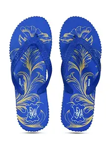 AJANTA Womens Blue Doctor Ortho Soft Slipper BB0058