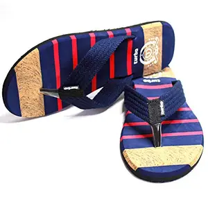 Kiddy Corner Men Regular Soft Padded Rubber Footwear/Floaters/slippers for men stylish latest (6, Red)