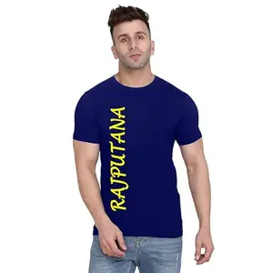 Men's Round Neck T-Shirt | Comfortable & Stylish Men's T-Shirt Idea for Gym, Sports, Casual Outings, or Lounge Wear - Small Black