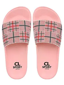 Carlton London Sport Women Pink Flip Flops, 6 UK, (CL-YP-W-15-Pink)