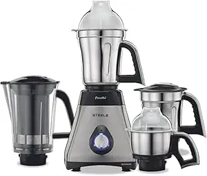 Preethi Steel Supreme MG-208 750-Watt Mixer Grinder