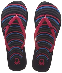 United Colors of Benetton Women's Navy Flip-Flops and House Slippers - 3 UK/India (35.5 EU) (17P8CFFPL993I)