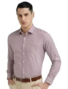 Van Heusen Men Cotton Solid Slim Fit Formal Shirt