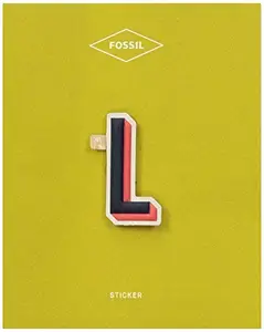 Fossil Letter L Sticker Multi Color -SLG1051998
