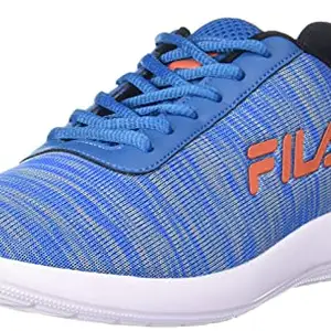 Fila Men's BALDOR BLU LOT/ORG Running Shoe-8 Kids UK (11007178), Blue