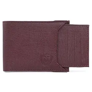 Keviv® Artifical Leather Wallet for Men/Men's Wallet (Brown)